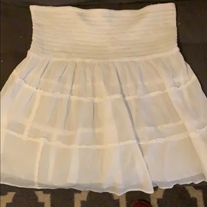 Motherhood maternity white tube top